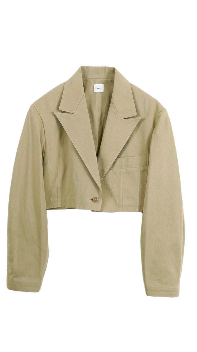 diorama twill short jacket