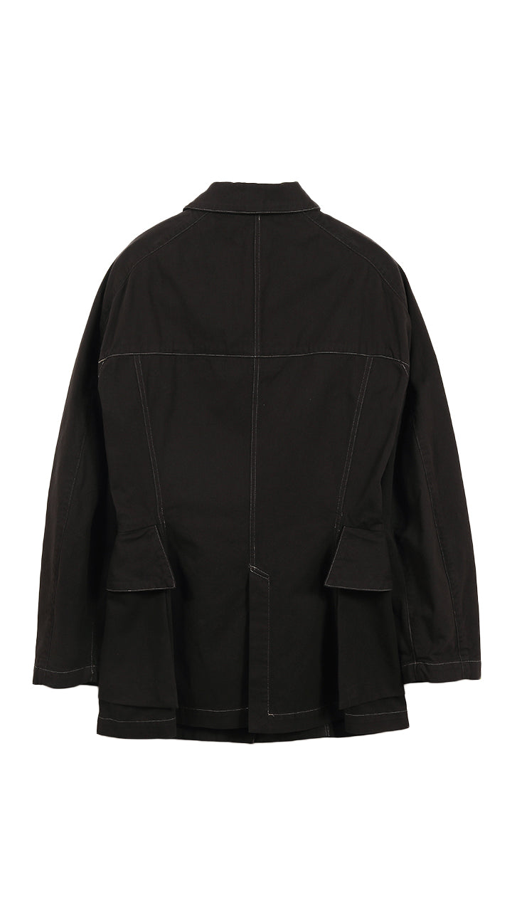 diorama twill shape officer jacket