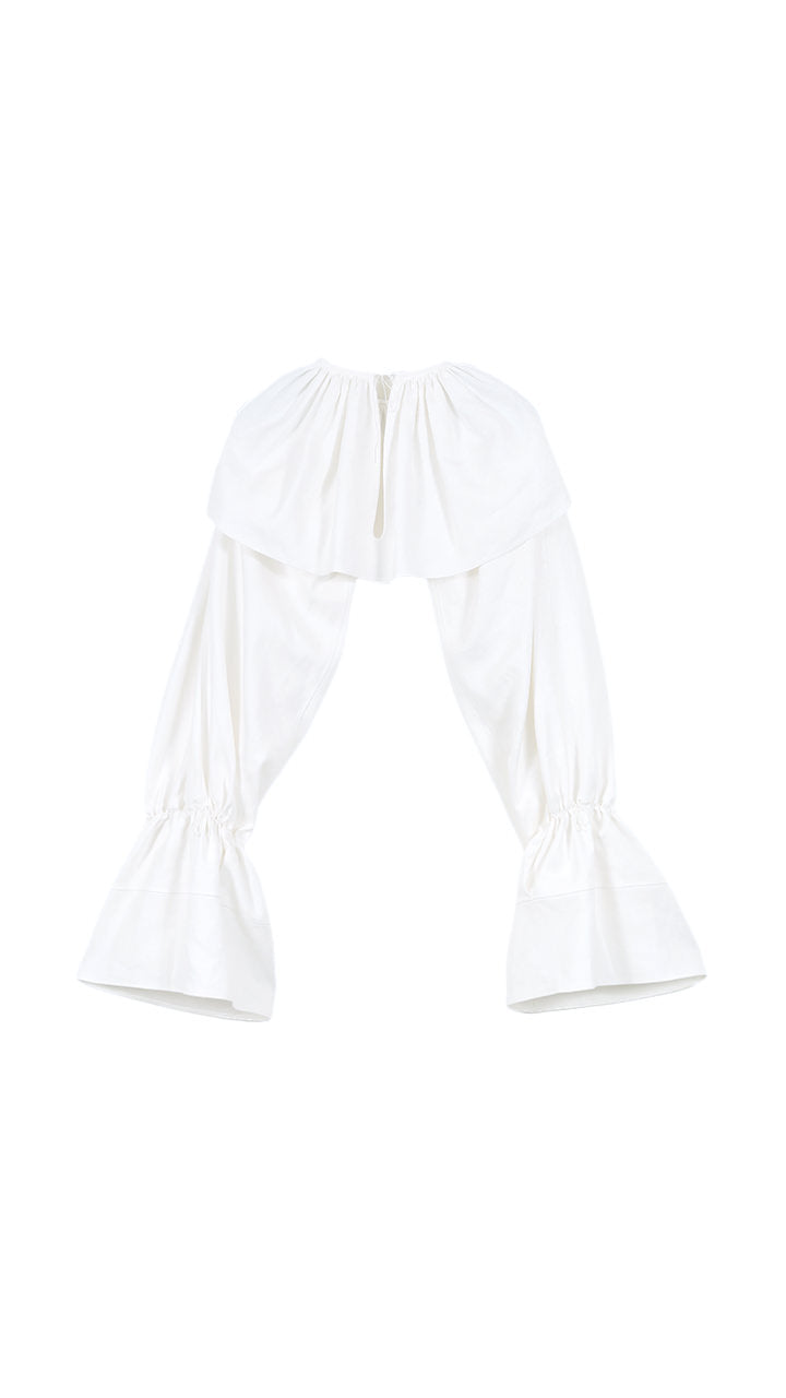 pan arm blouse hemp