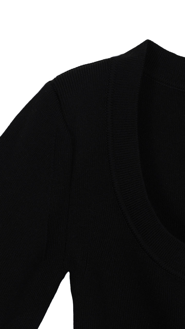 pan knit cardigan