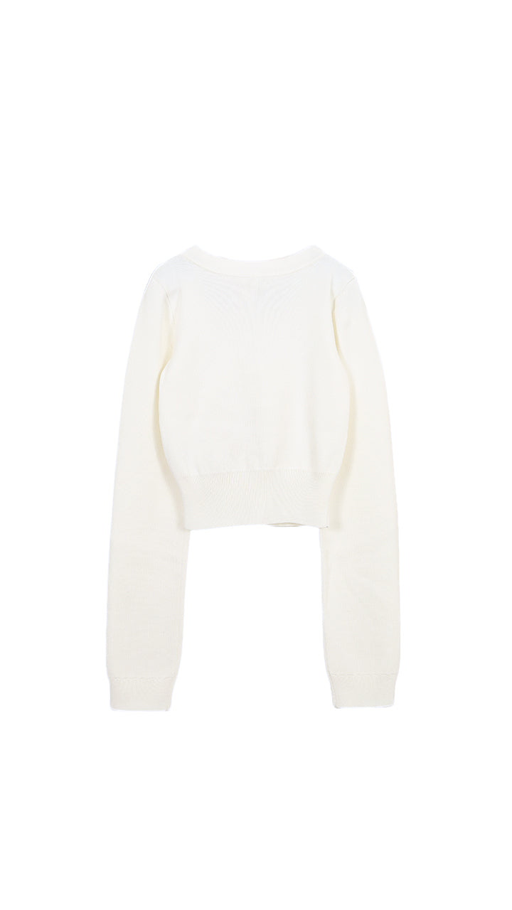 pan knit cardigan