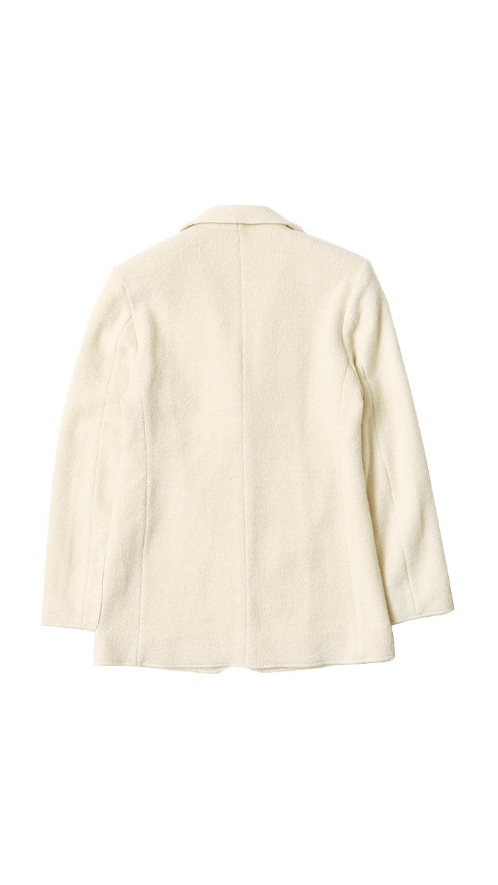 w/ca pile tailored jacket