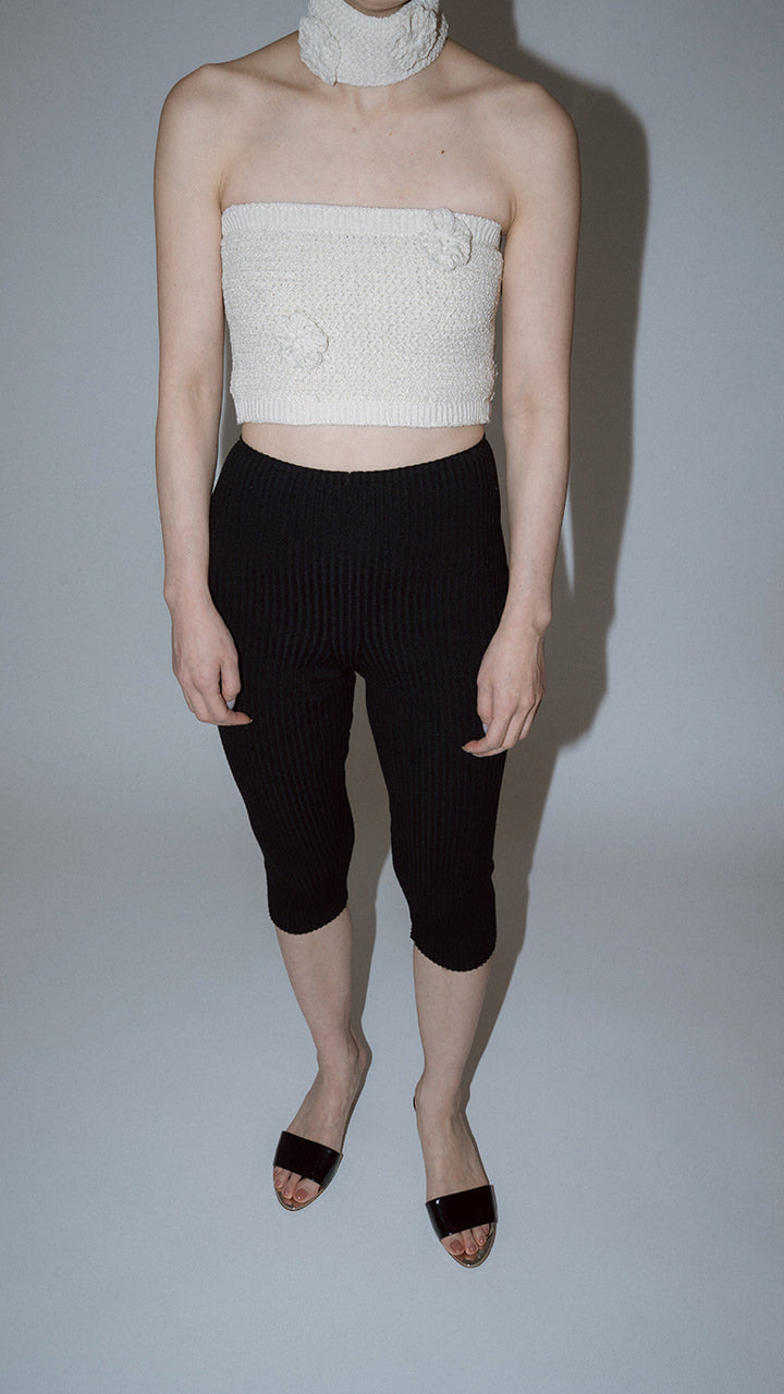 pan rib knit leggings