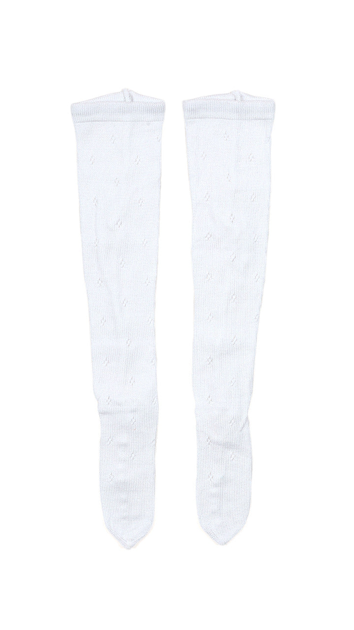 flower basque socks