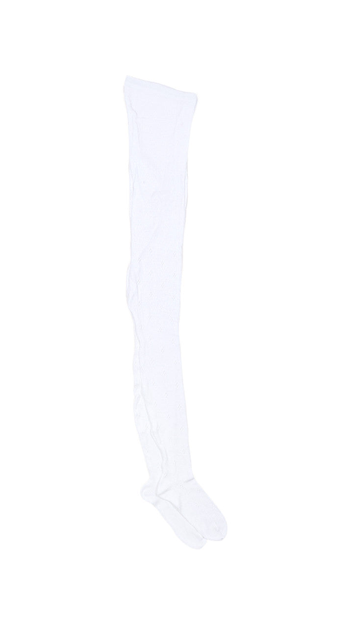 flower basque tights