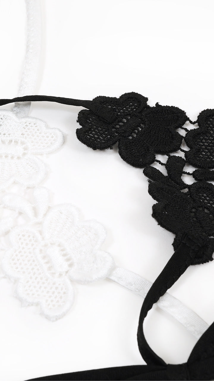 bischoff butterfly lace bra