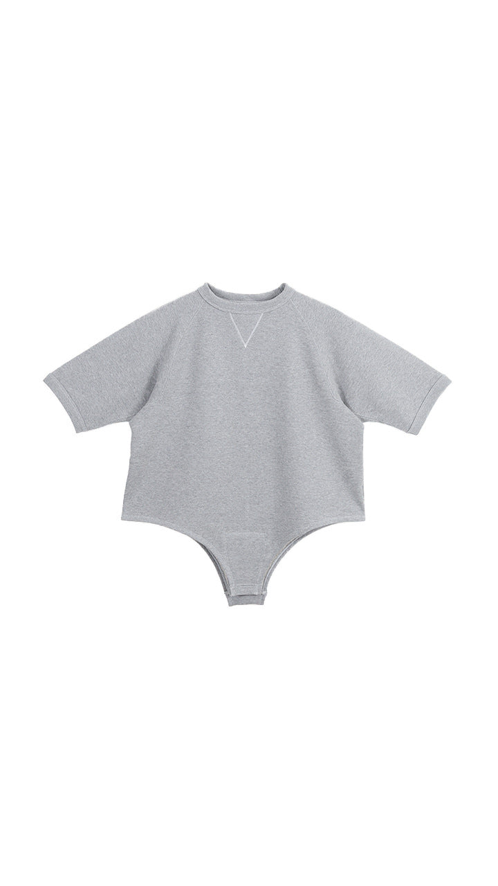 half sleeve tail sweat