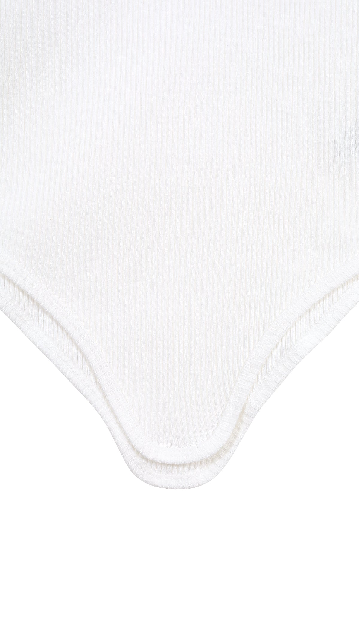 zinc rib tail 3/4 sleeve tee