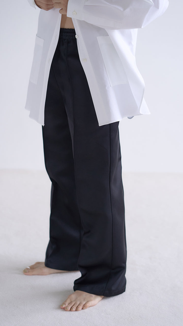satin sport pants