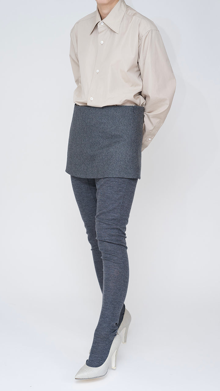 schönherr flannel mini skirt