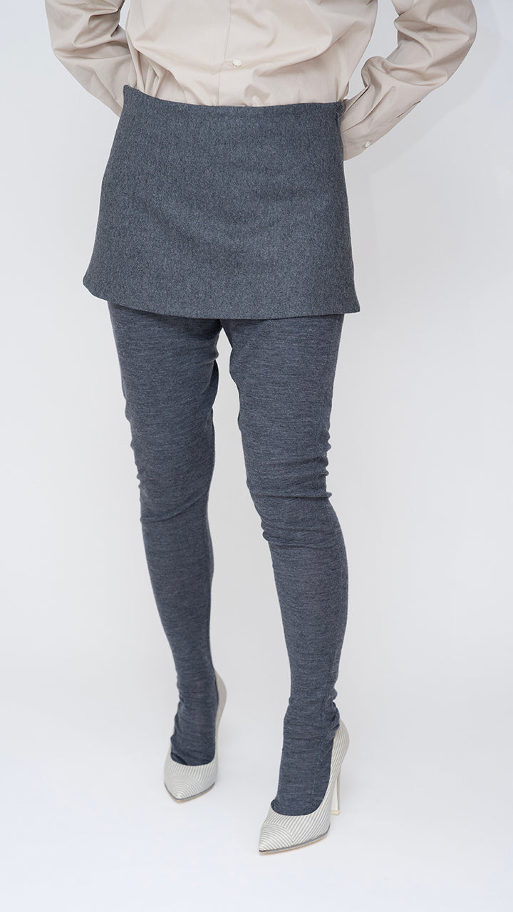 schönherr flannel mini skirt