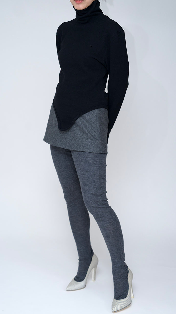 schönherr flannel mini skirt