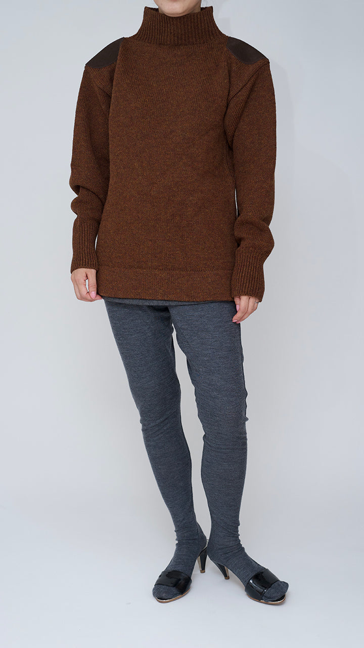 merino wool shoulder knit