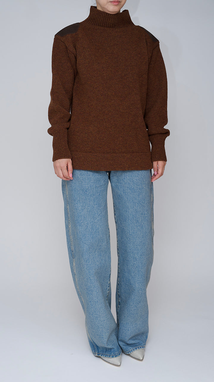 merino wool shoulder knit