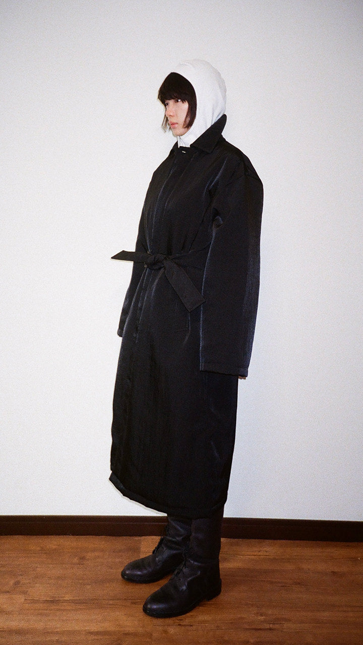 nylon pl long coat