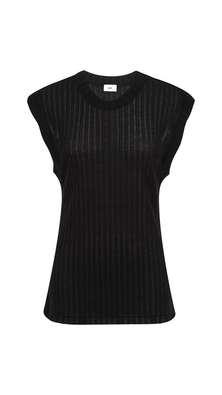 sheer rib french sleeve