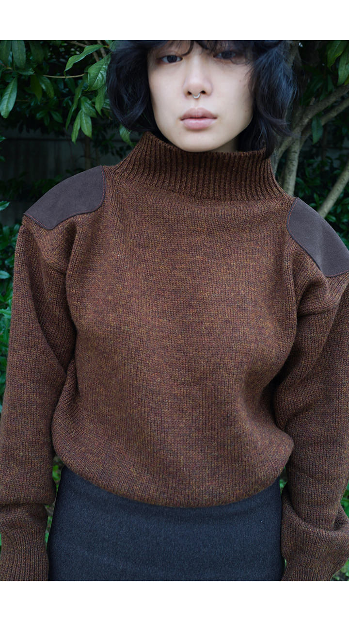 merino wool shoulder knit