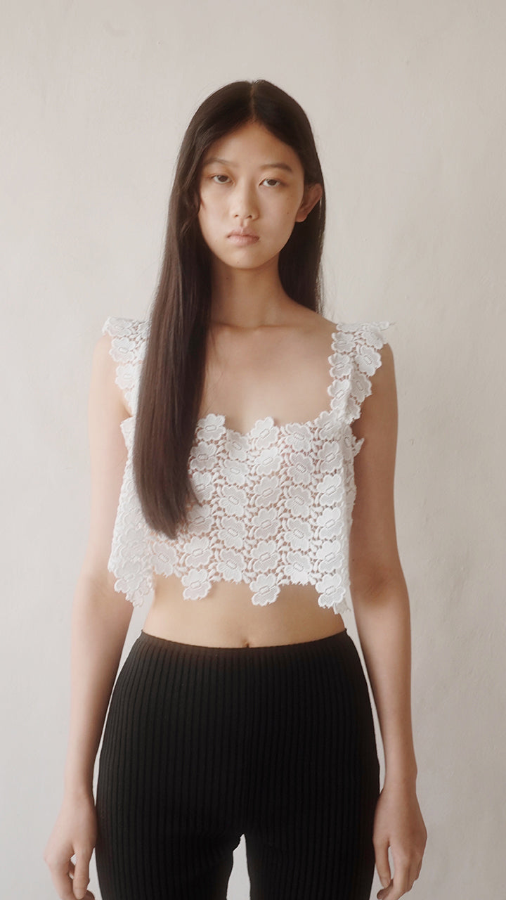 bischoff butterfly lace cami – pan（パン）