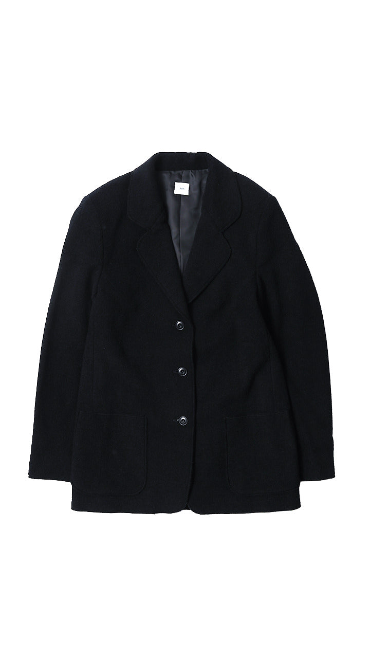 w/ca pile tailored jacket