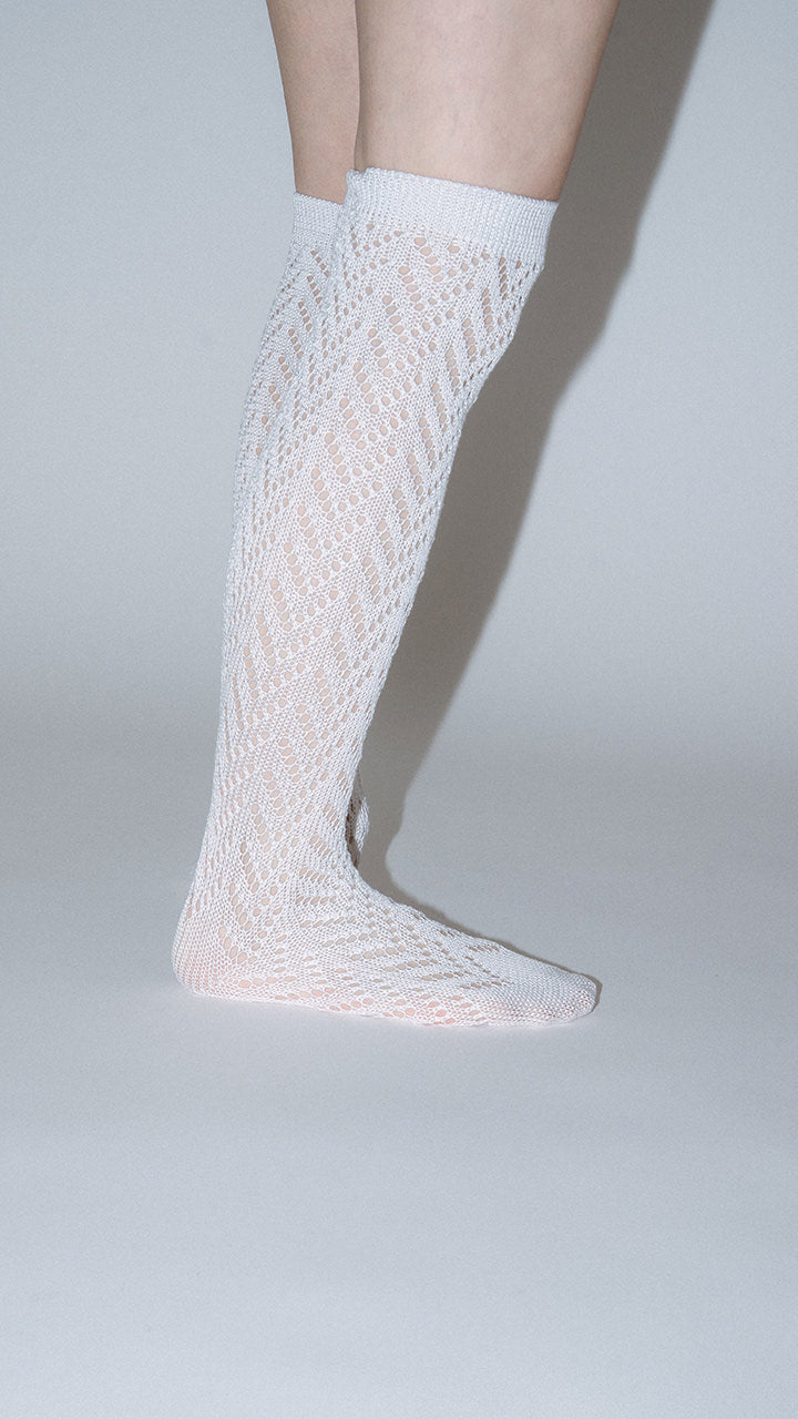 mesh basque socks
