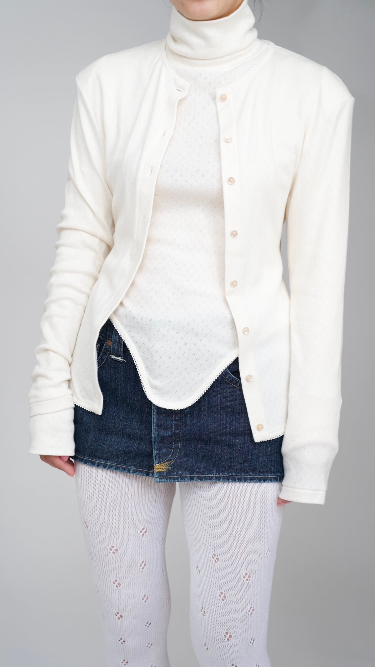 eyelet mesh lace c/d
