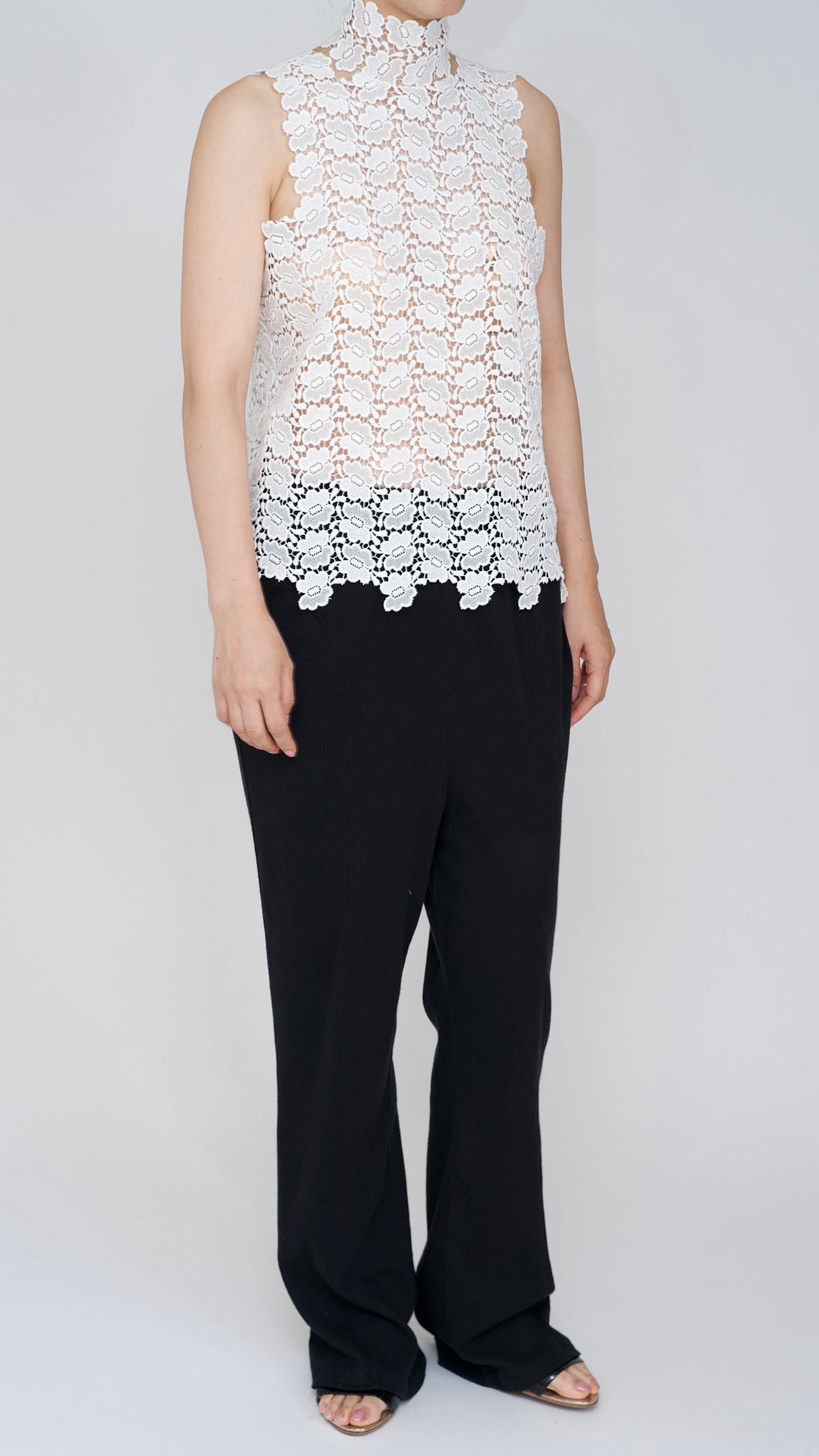 bischoff butterfly lace tanktop
