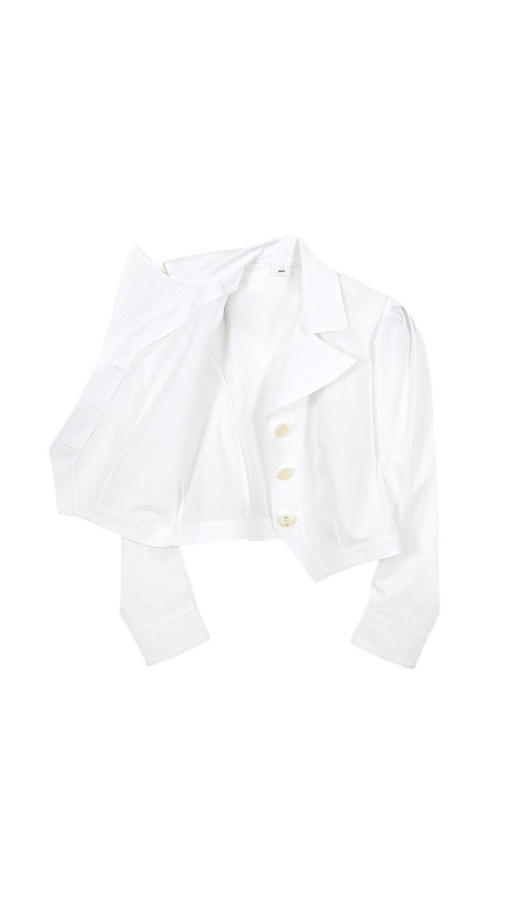 ジャケット・アウター pan / cotton poplin puff blouse cotton poplin puff blouse – pan（パン）