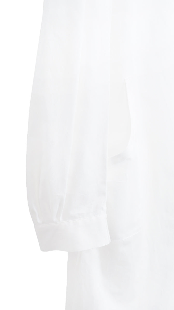 cotton poplin puff one-piece