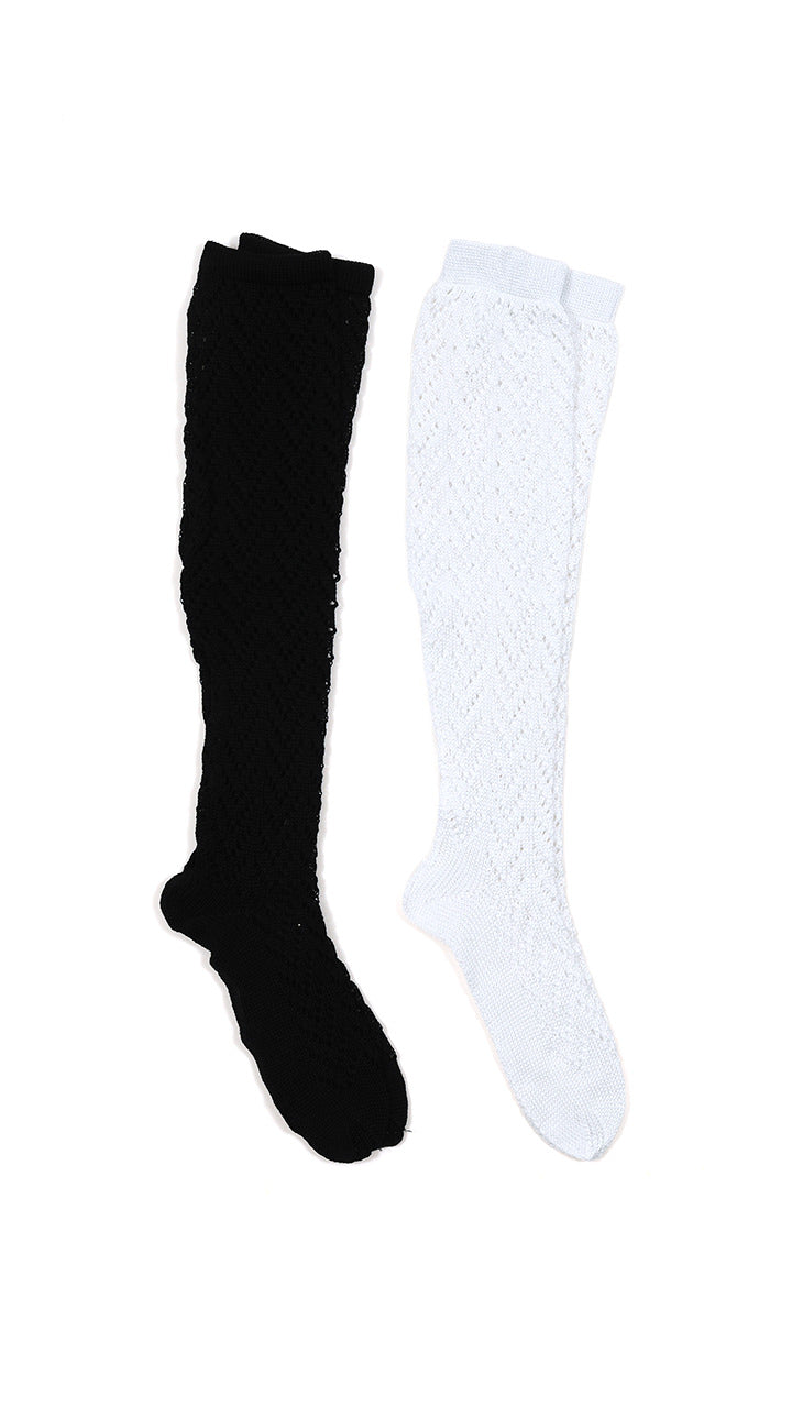mesh basque socks
