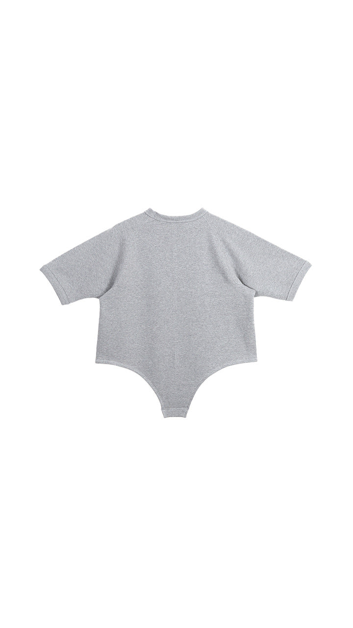 half sleeve tail sweat