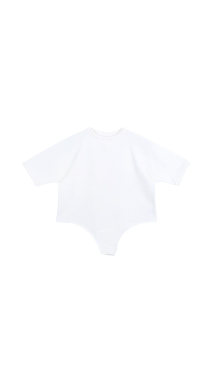 half sleeve tail sweat