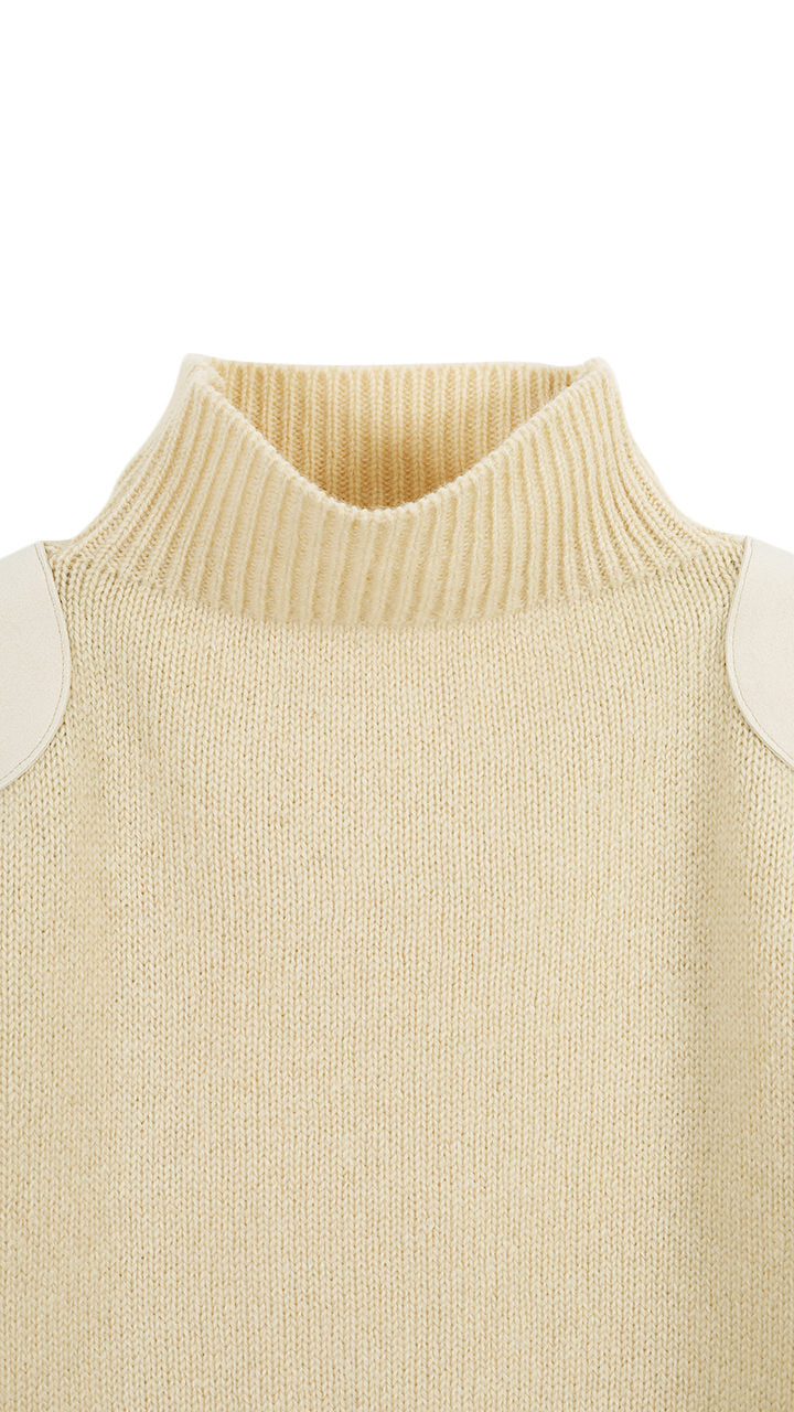 merino wool shoulder knit