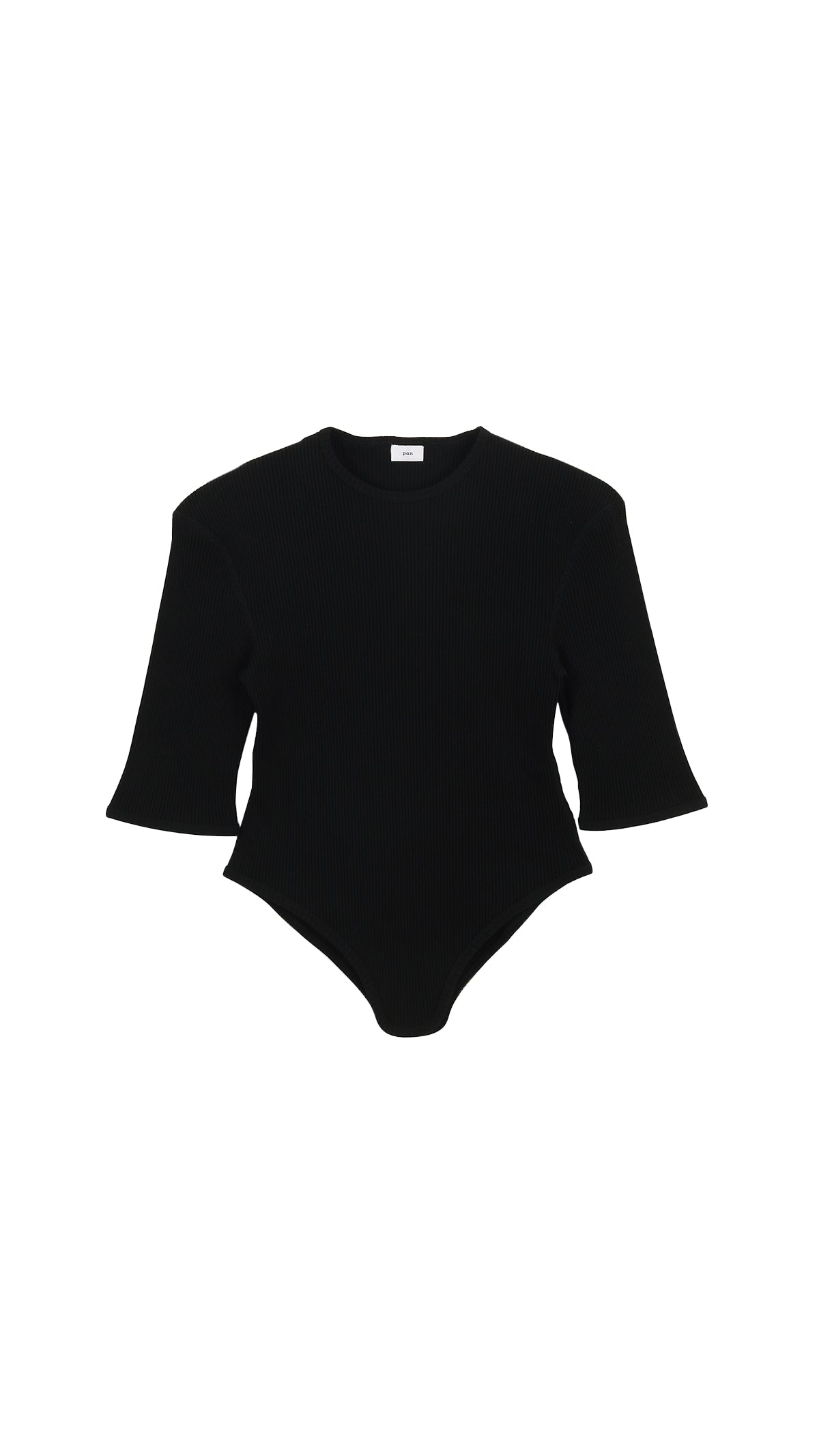 zinc rib tail 3/4 sleeve tee