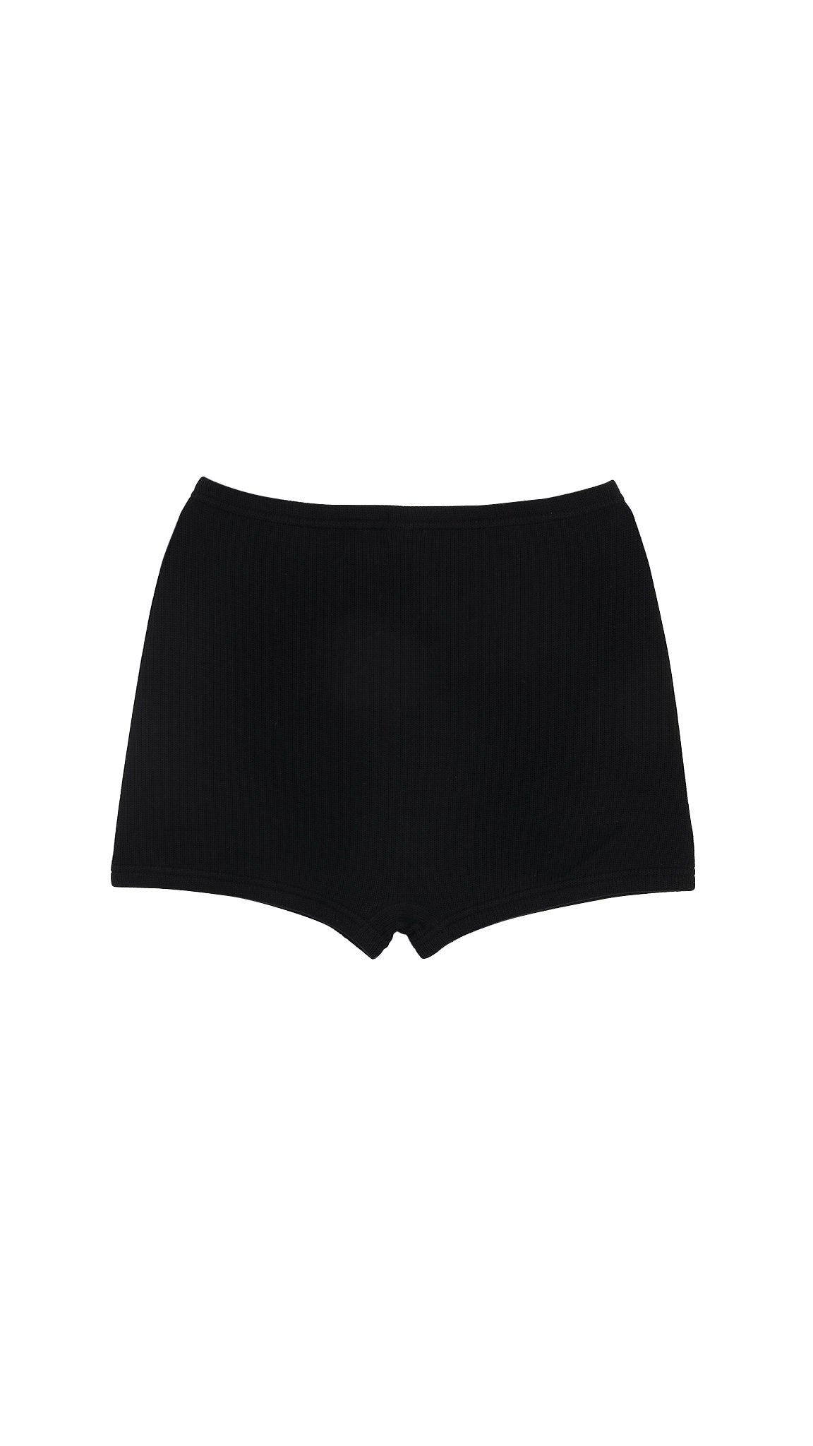 cotton rib shorts