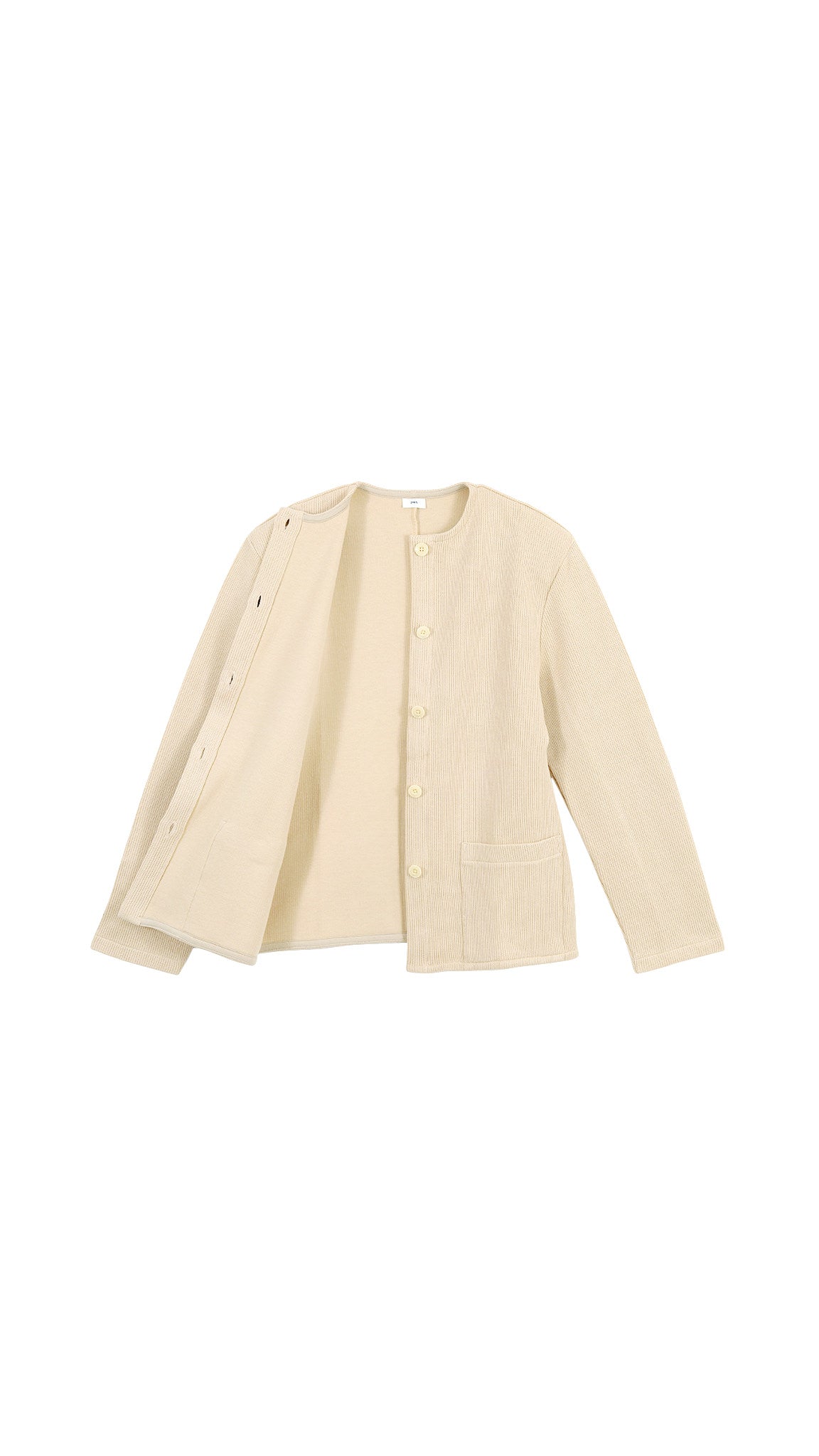 cotton rib cardigan
