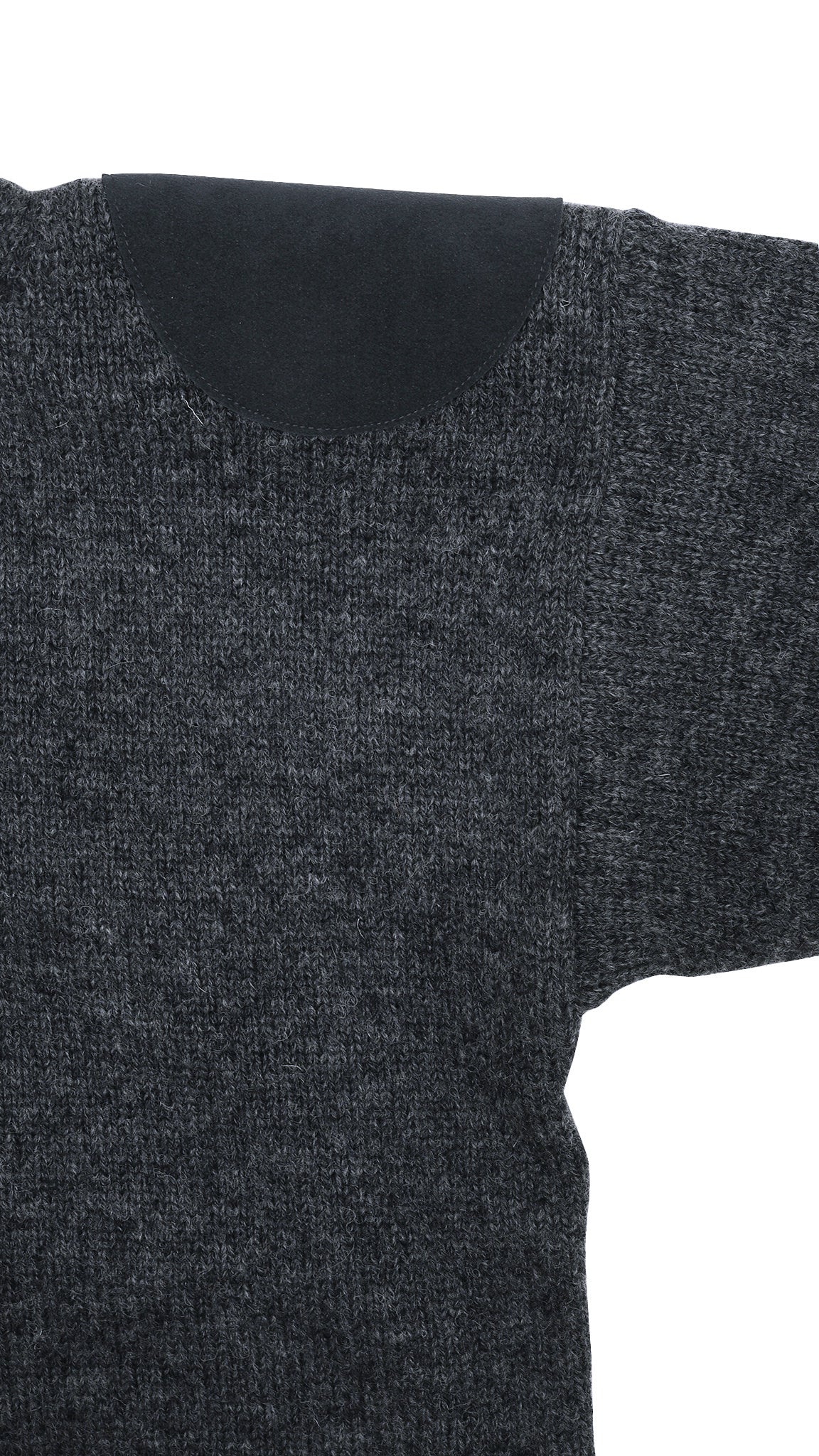 merino wool high neck cardigan