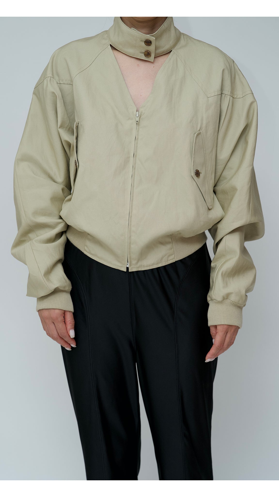 BEIGE / H 160cm / size: S