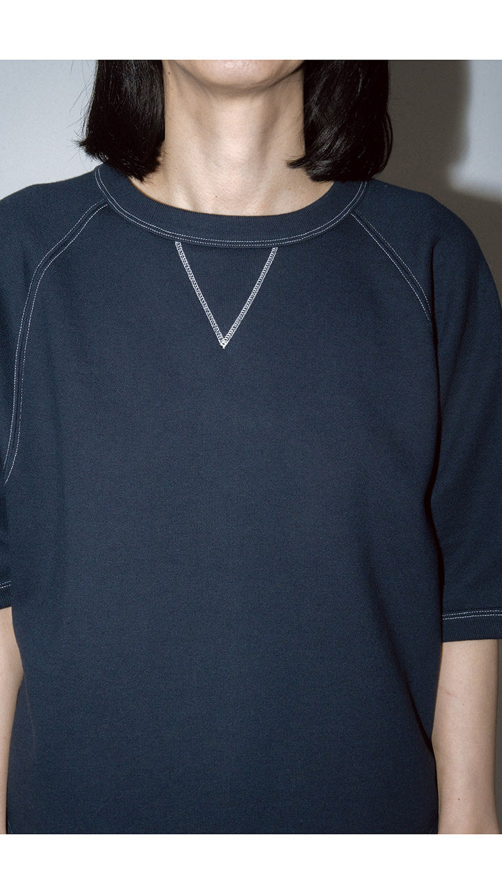 half sleeve tail sweat