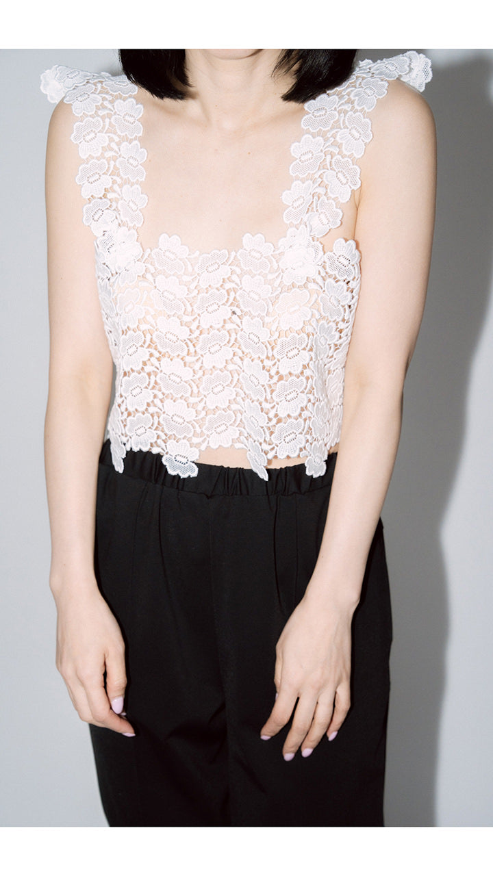 bischoff butterfly lace cami – pan（パン）