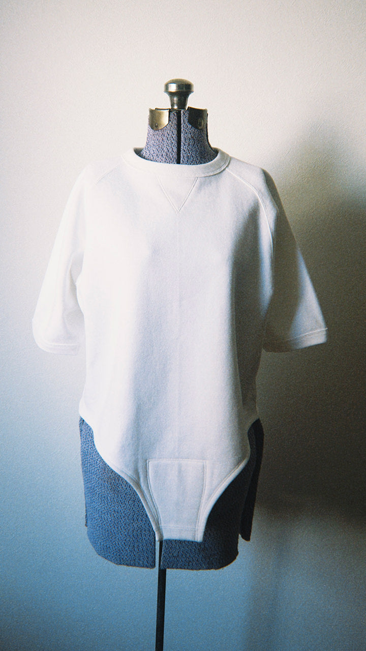 half sleeve tail sweat