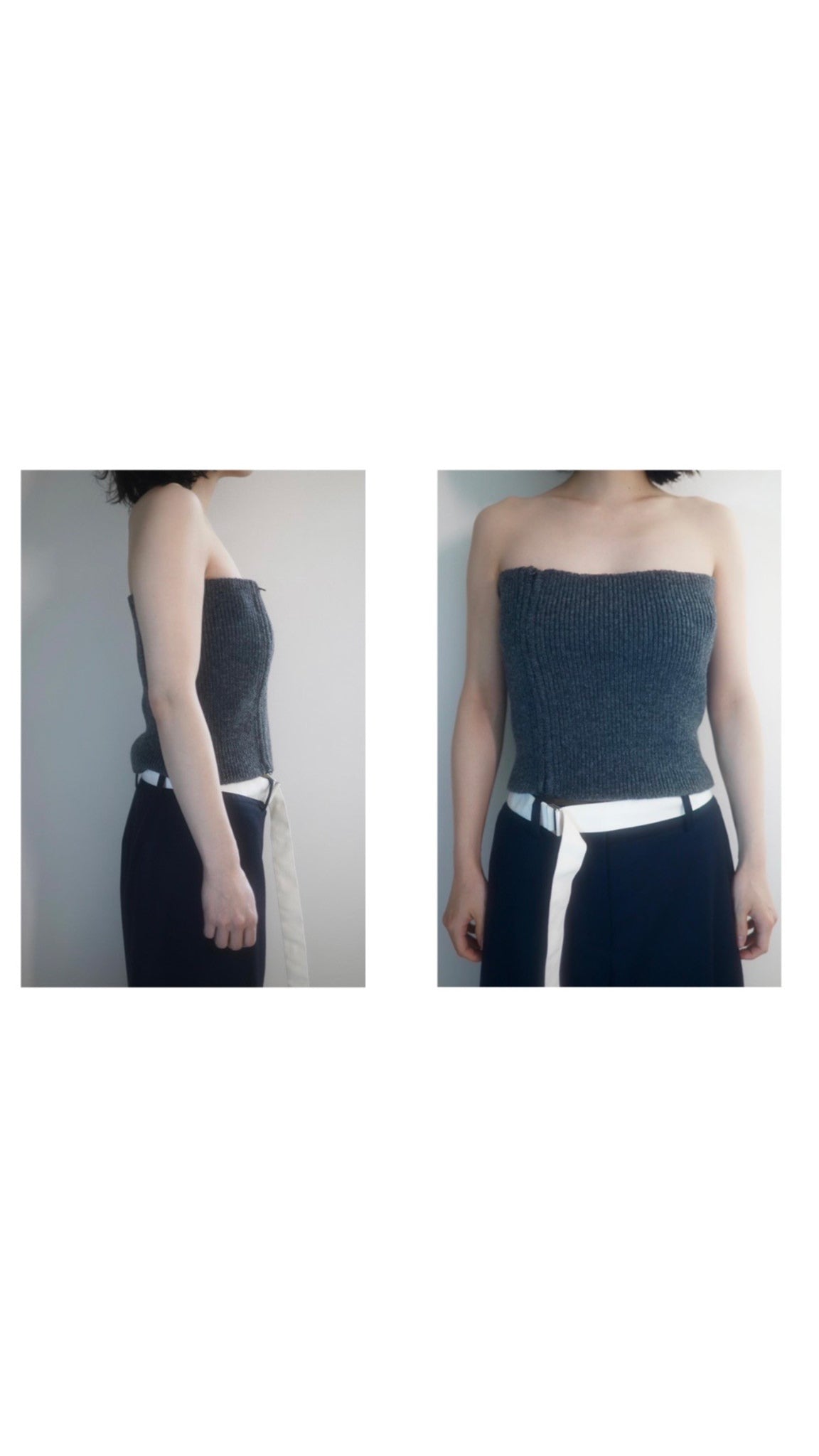 merino wool corset