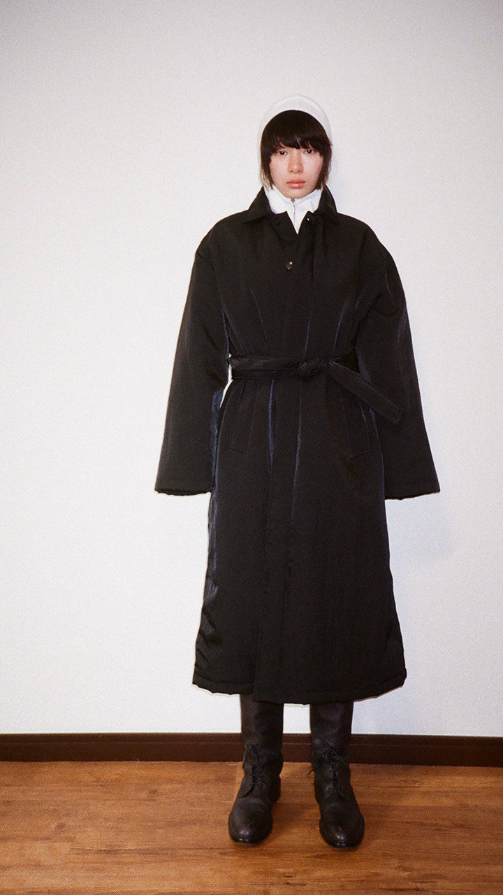 nylon pl long coat