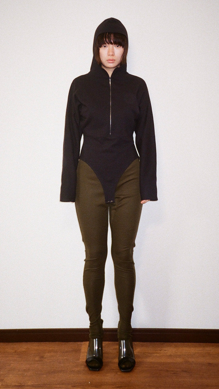 cotton sweat body hoodie – pan（パン）