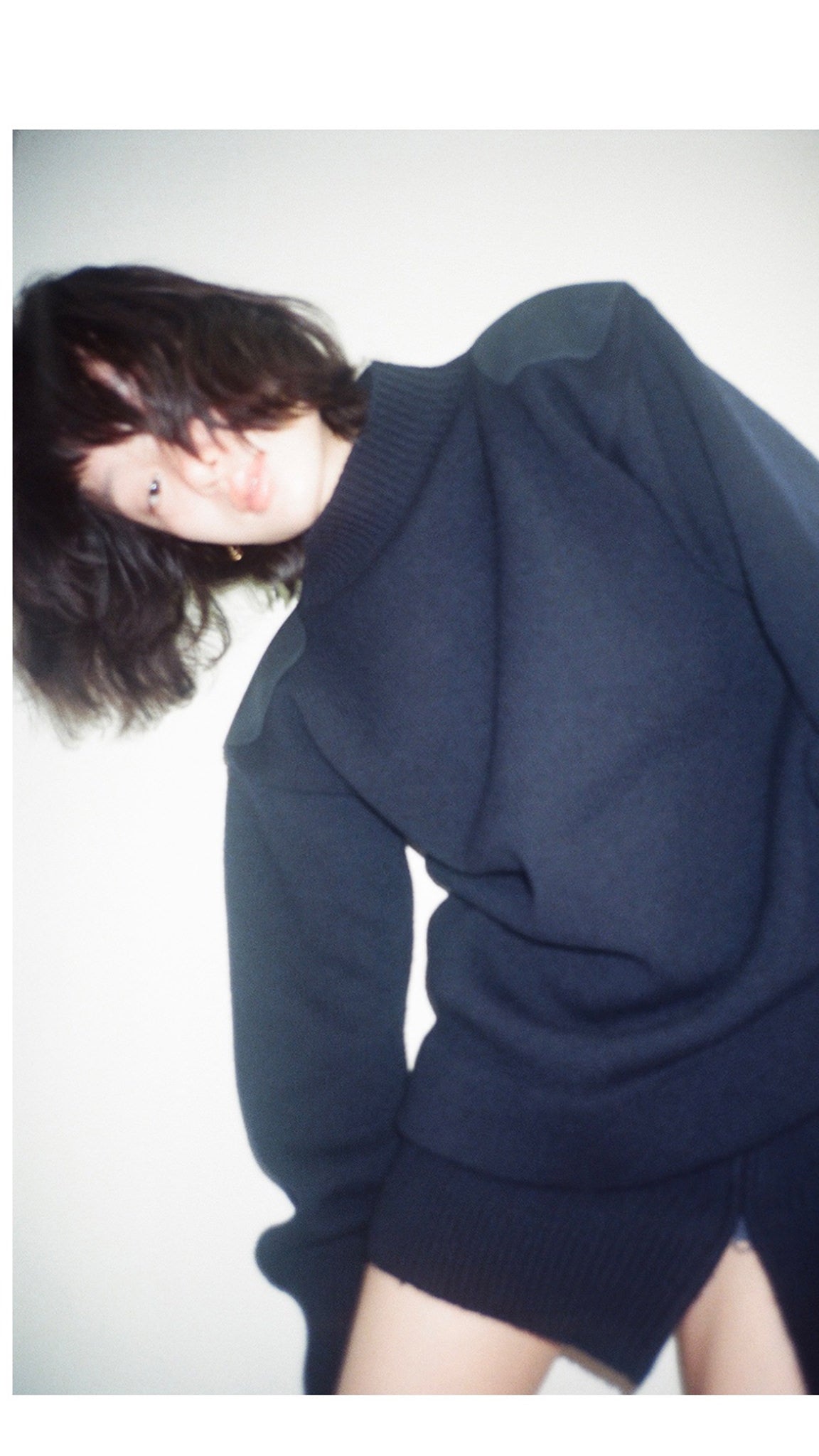 merino wool shoulder knit