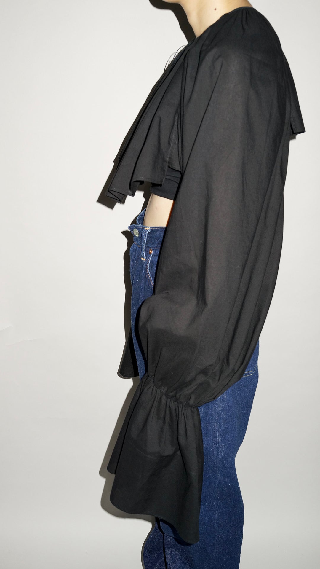 pan arm blouse パン ブラウス黒editforlulu plage-